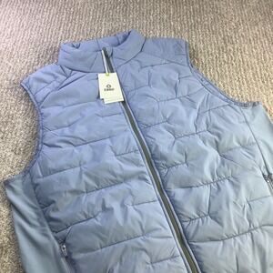 Tasc Performance Mens Windermere Hybrid Vest Heritage Blue Size Large NWT